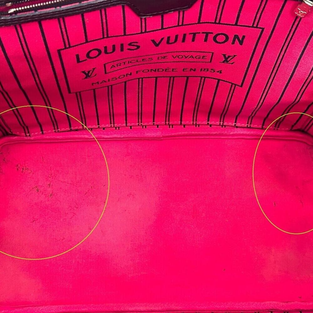 💎✨BEAUTIFUL✨💎Authentic Louis Vuitton Neverfull MM Damier Ebene Canvas Tote Bag - Picture 10 of 11